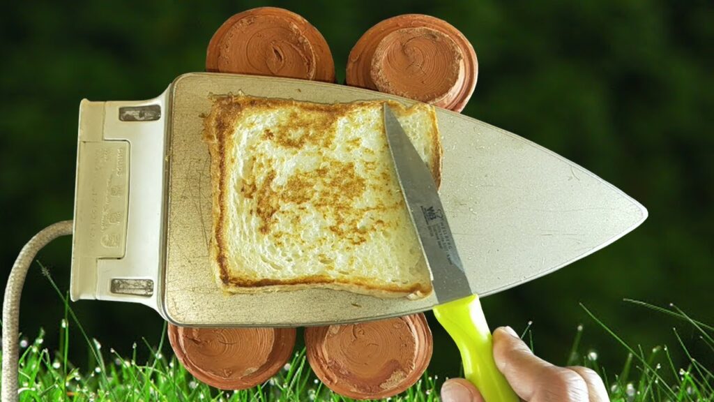 Cooking With A Clothes Iron In A Pinch