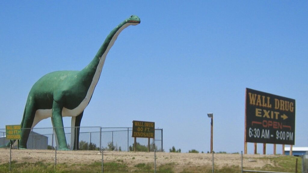 Dinosaur Themed Roadside Stops