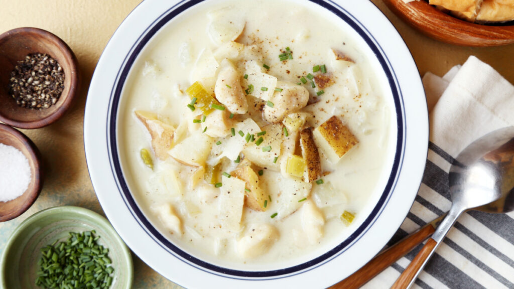 Fargo, North Dakota - Knoephla Breakfast Bowl