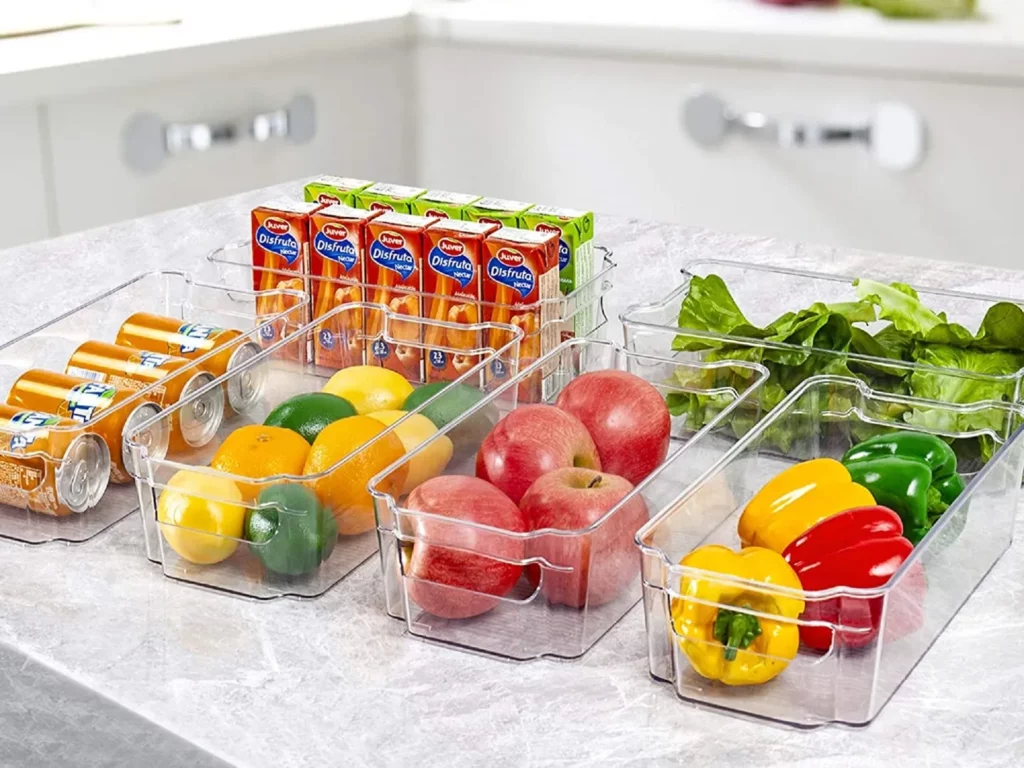 Fridge Organizer Bins