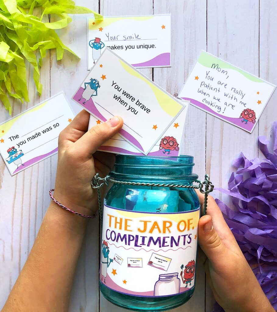 Giving Yourself A Compliment Jar