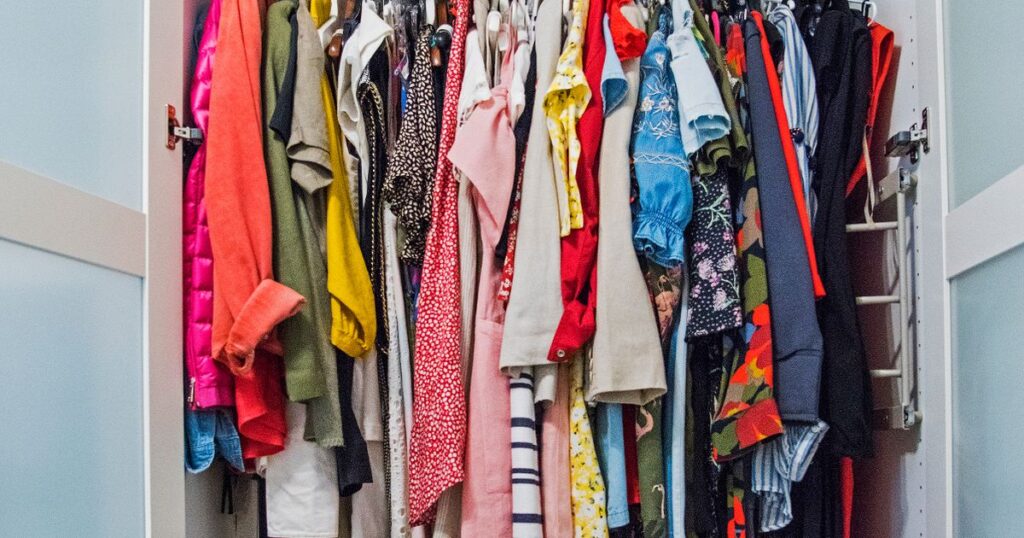 Having A Closet Full Of Clothes
