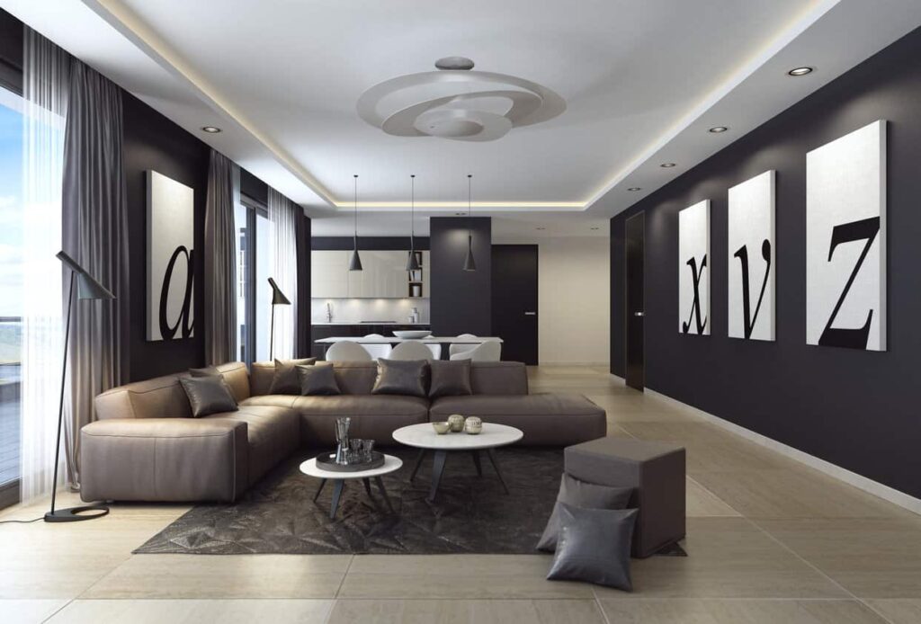 Heavy Use Of Black