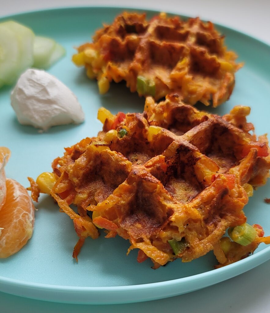 Hidden Veggie Waffles