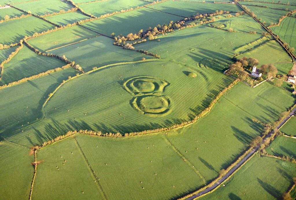Hill Of Tara Aerial View