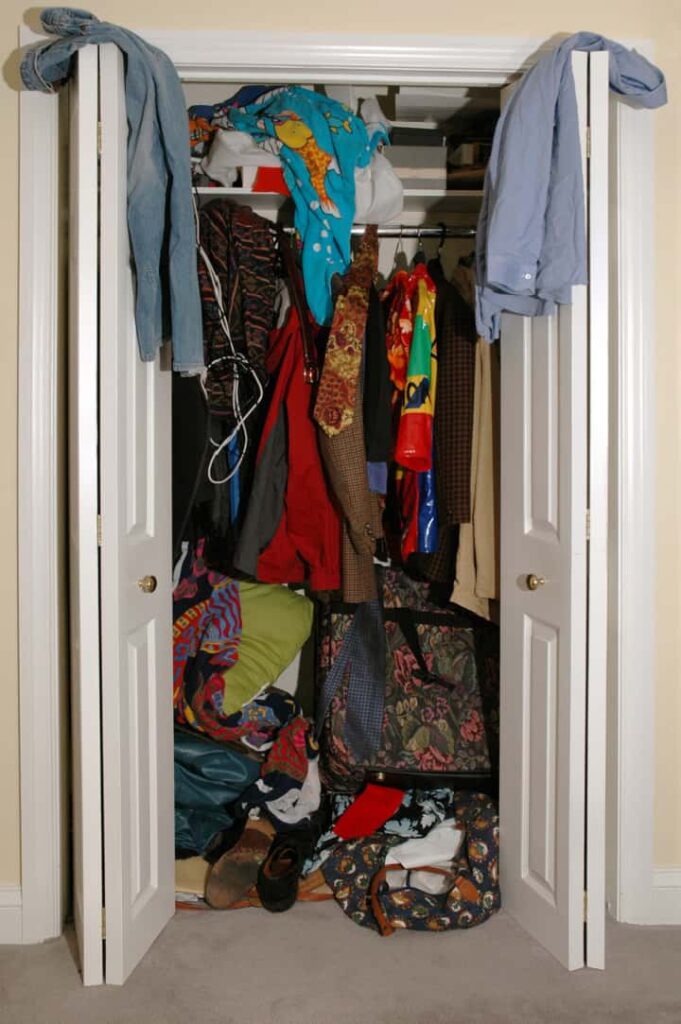 Inefficient Closet Design
