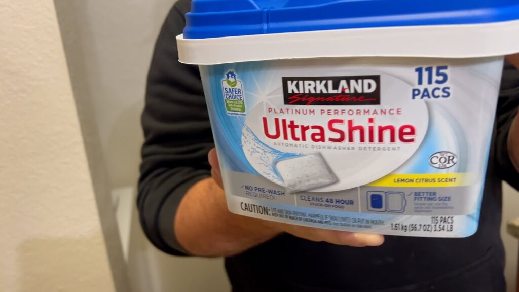 Kirkland Signature Dishwasher Detergent Pacs
