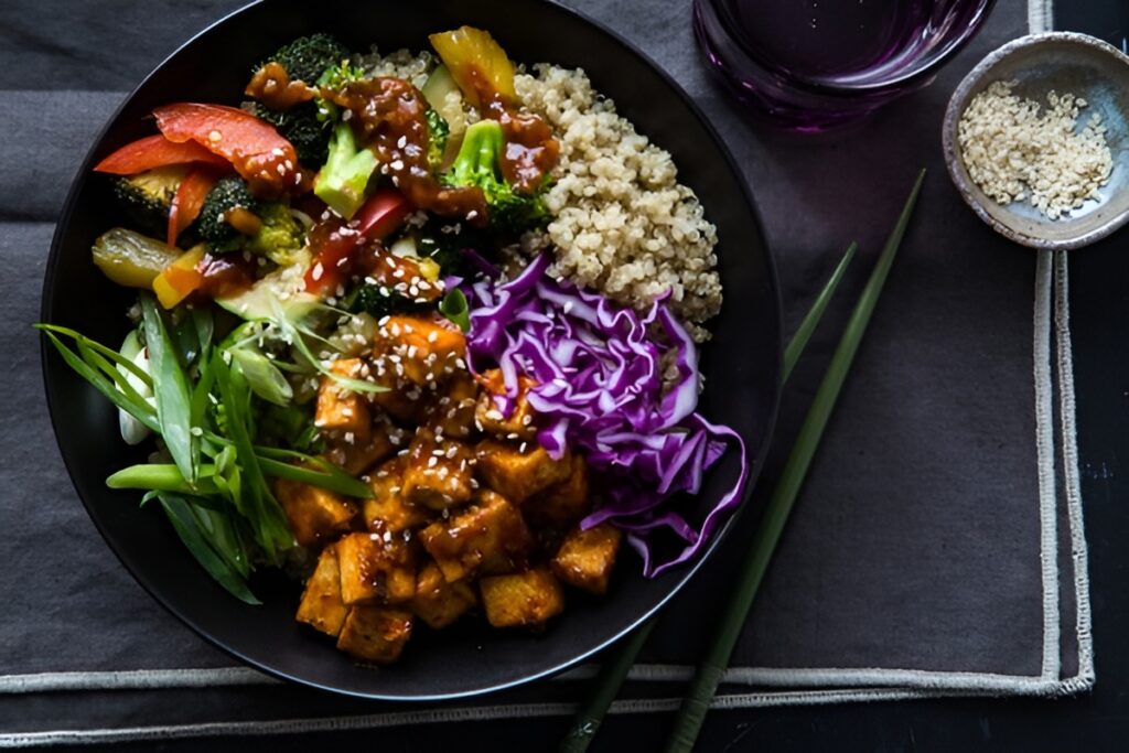 Korean Bbq Tofu Bowls