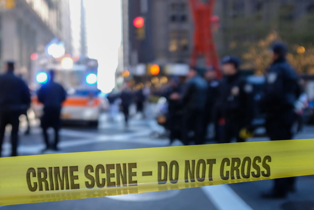 Police Line Crime Scene