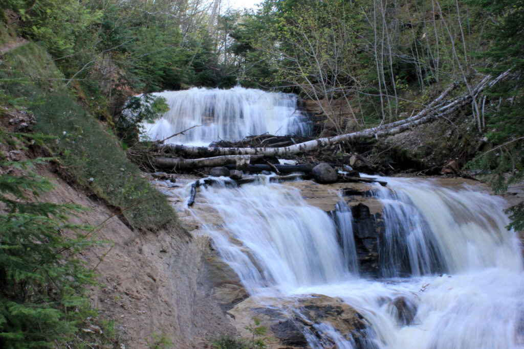 Michigan Pictured Rocks National Lakeshore Sable Falls