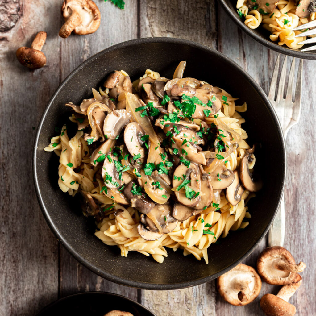 Mushroom Stroganoff