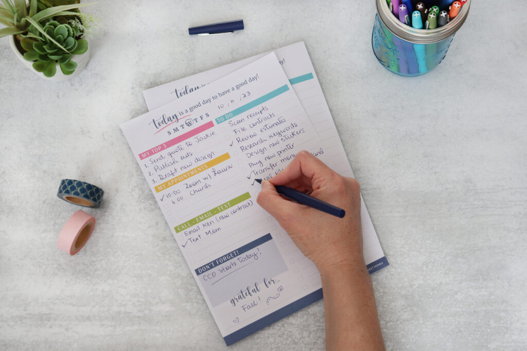 Over Planning Every Day