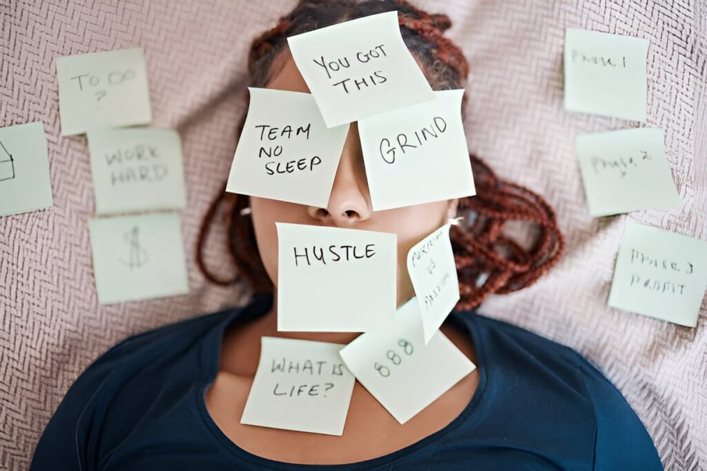 Overusing Post It Notes