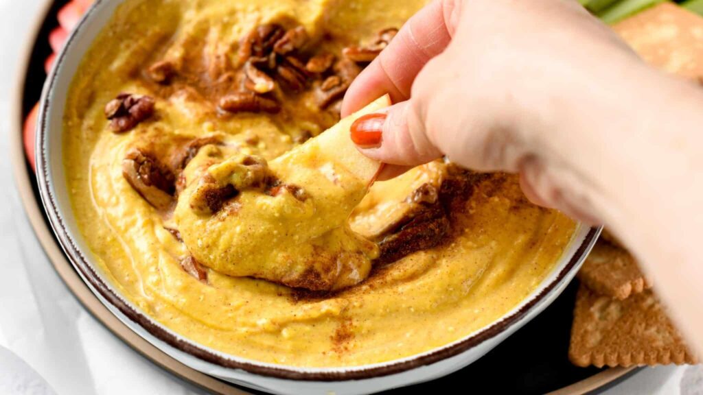 Pumpkin Cream Cheese Dip Scaled