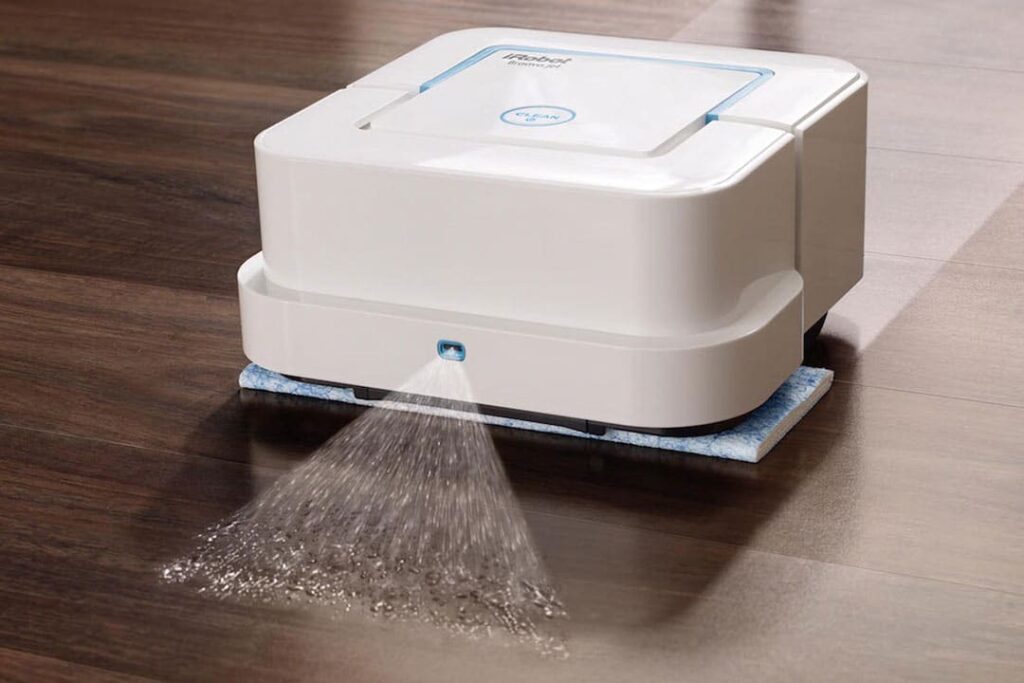 Remote Controlled Mop Robot (with Voice Assistant)