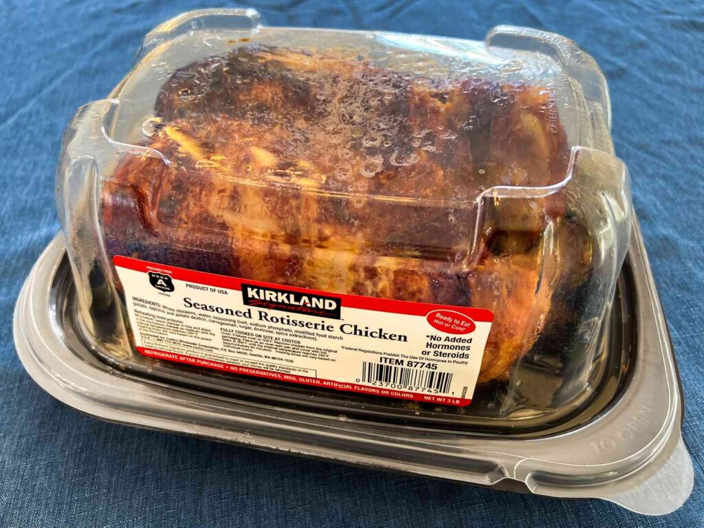 Rotisserie Chicken (in Its Original Container)