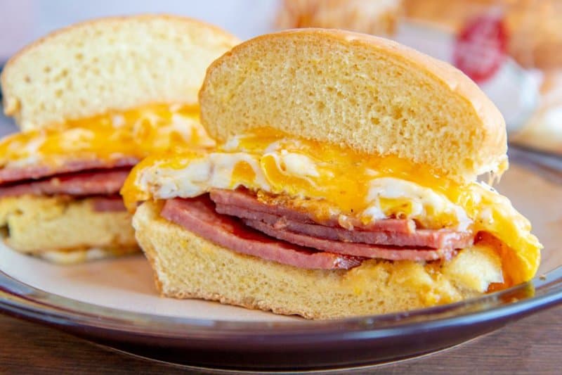 Scranton, Pennsylvania - Pork Roll And Potato Bread Sandwich