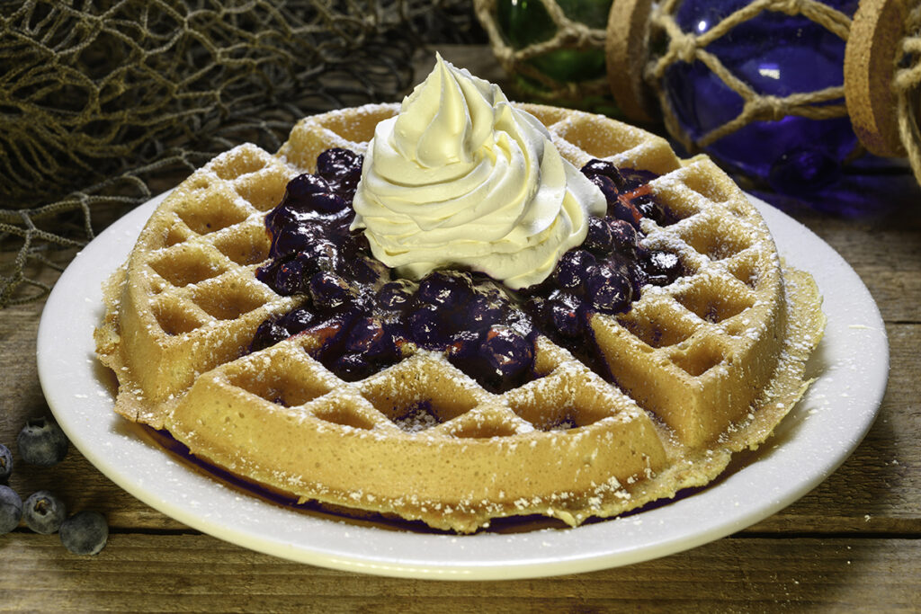 Spokane, Washington - Huckleberry Waffles