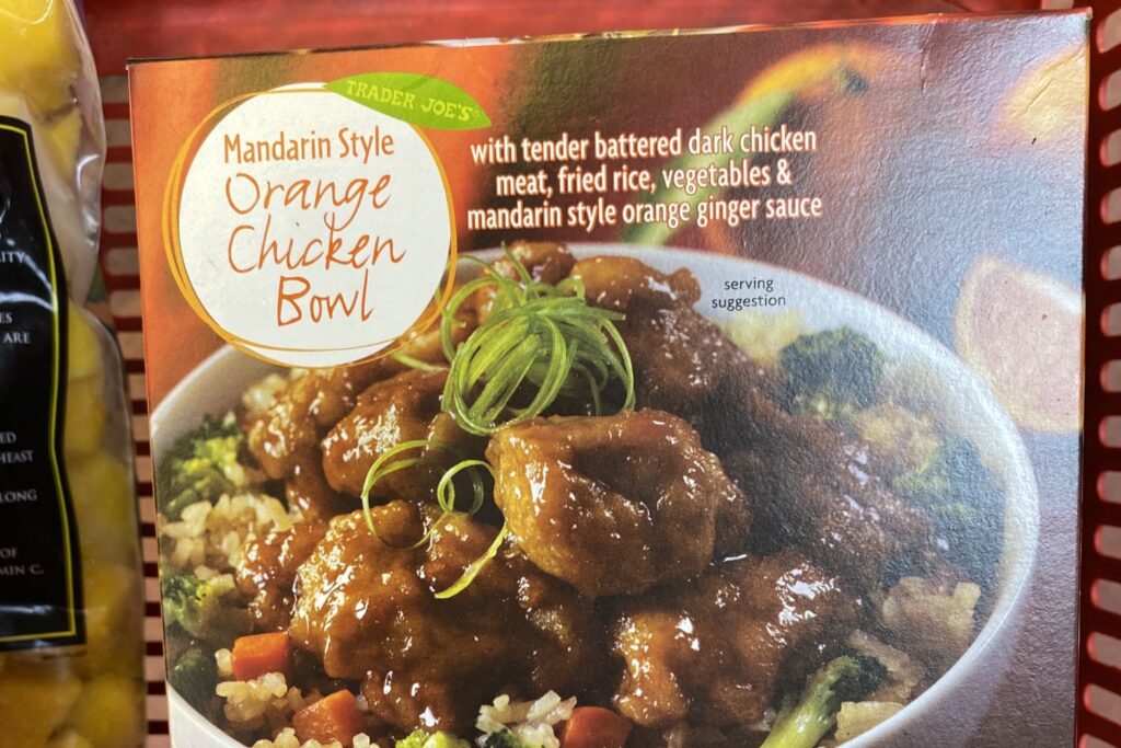 Stocking Up On Mandarin Orange Chicken