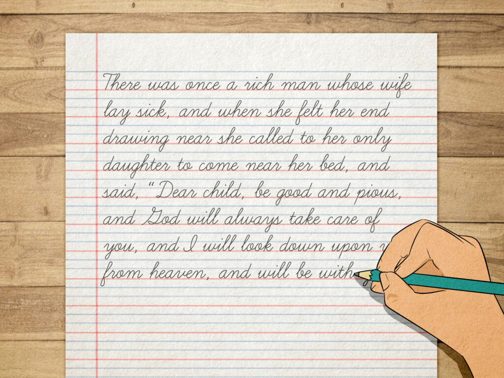 Teach Handwriting Step 13 Version 2