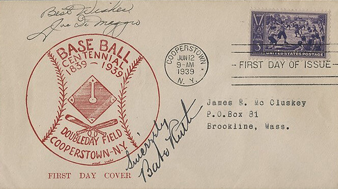 The Babe Ruth Baseball Stamp (1939)