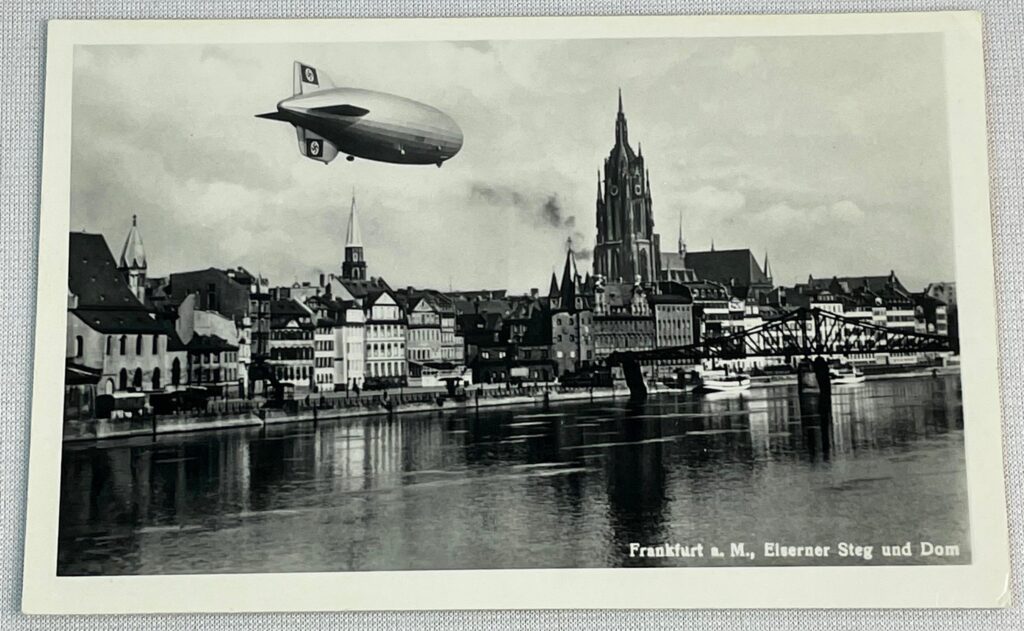 The German Zeppelin Postcard (1930s)