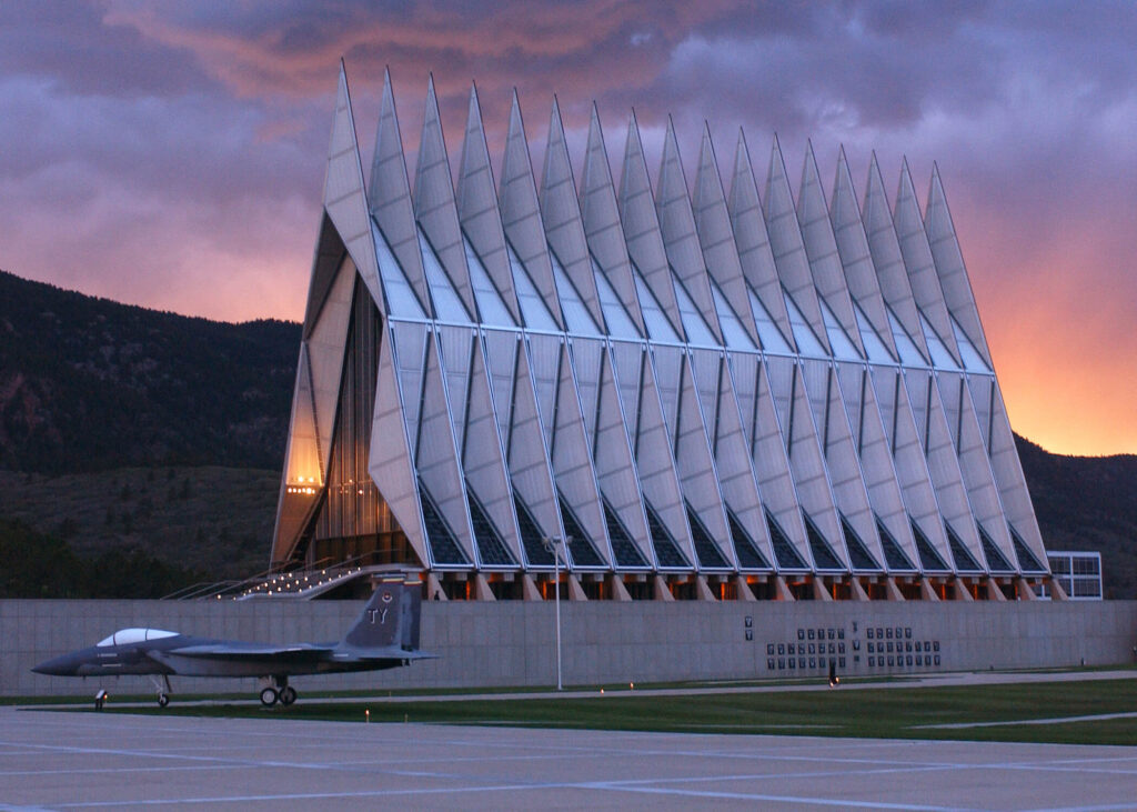 United States Air Force Academy Cadet Chapel - Colorado Springs, Colorado