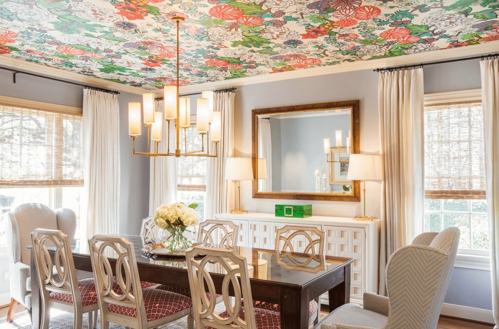 Using Bold Patterns On Ceilings