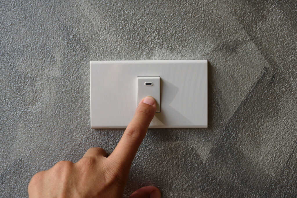 You Turn Off Lights In Empty Rooms
