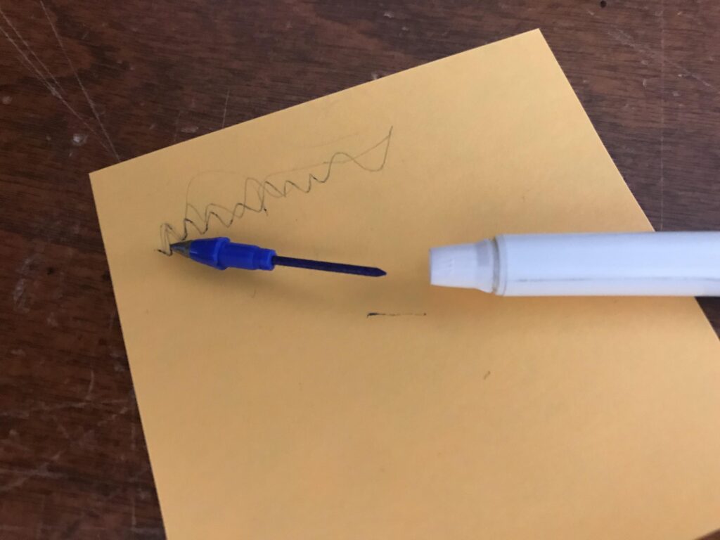 Your Favorite Pen Running Out Of Ink