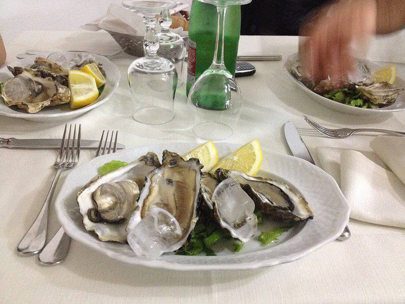 17. Raw Oysters