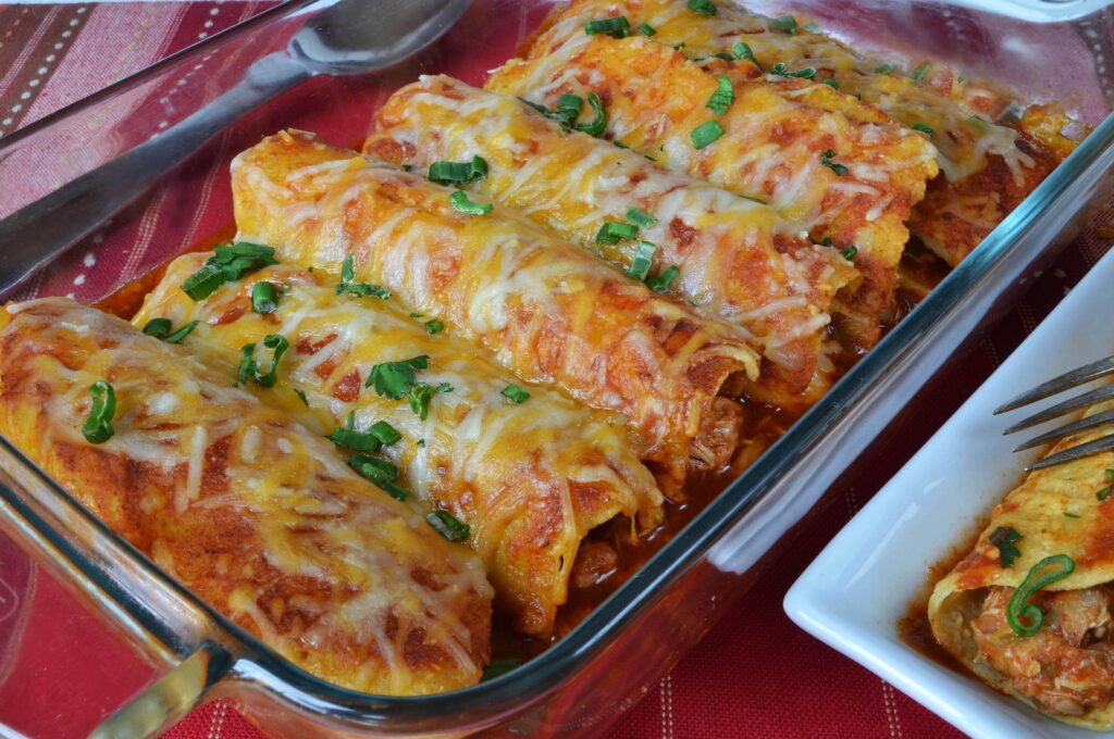 27 Chicken Enchiladas