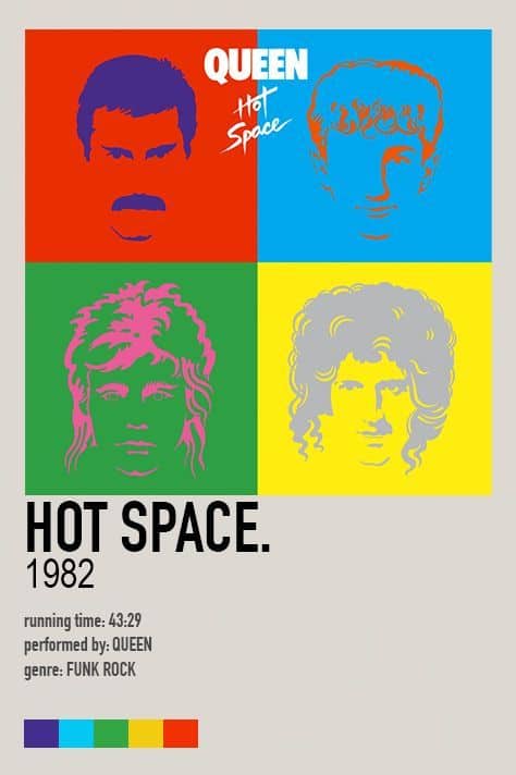 6. Queen - 'Hot Space'