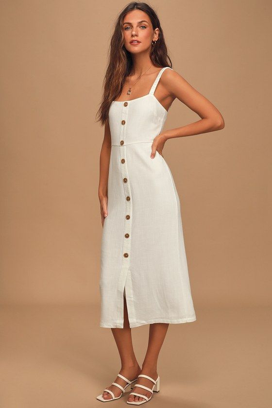 23. Buttoned Sundress