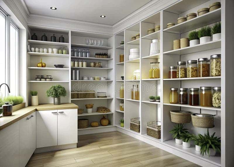 20. Open Shelving
