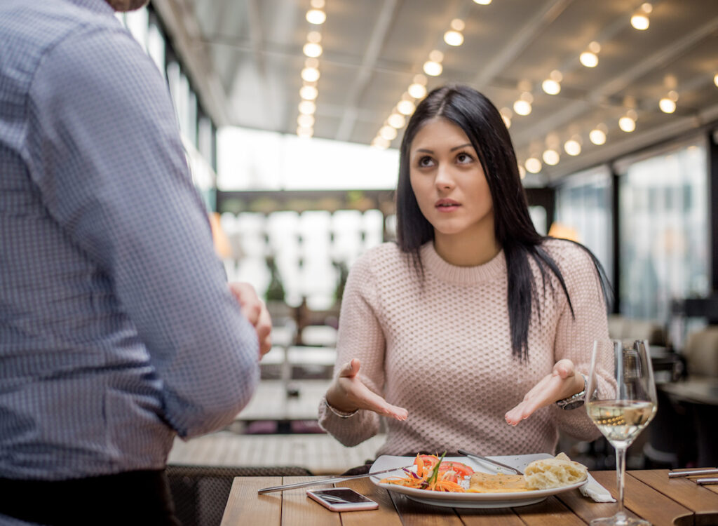 Assuming The Restaurant Can Read Your Mind