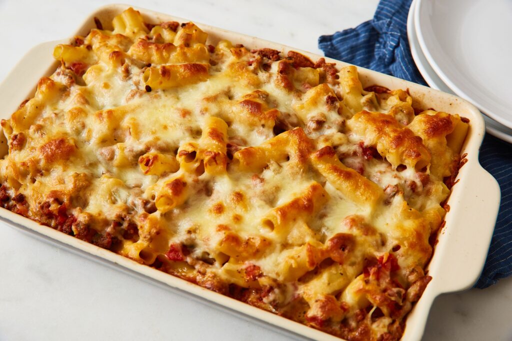 Baked Ziti With Ground Beef Cheese 3057389 Hero 01 C673dcda41994397b07934aa55096eb4