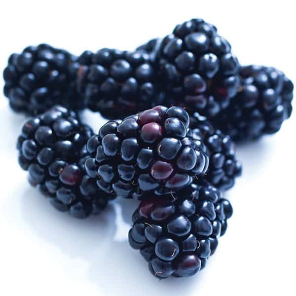 17. Blackberries