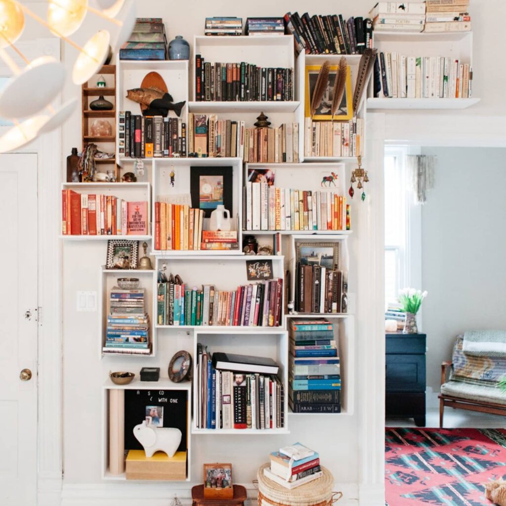 Bookshelf From Dresser Drawers