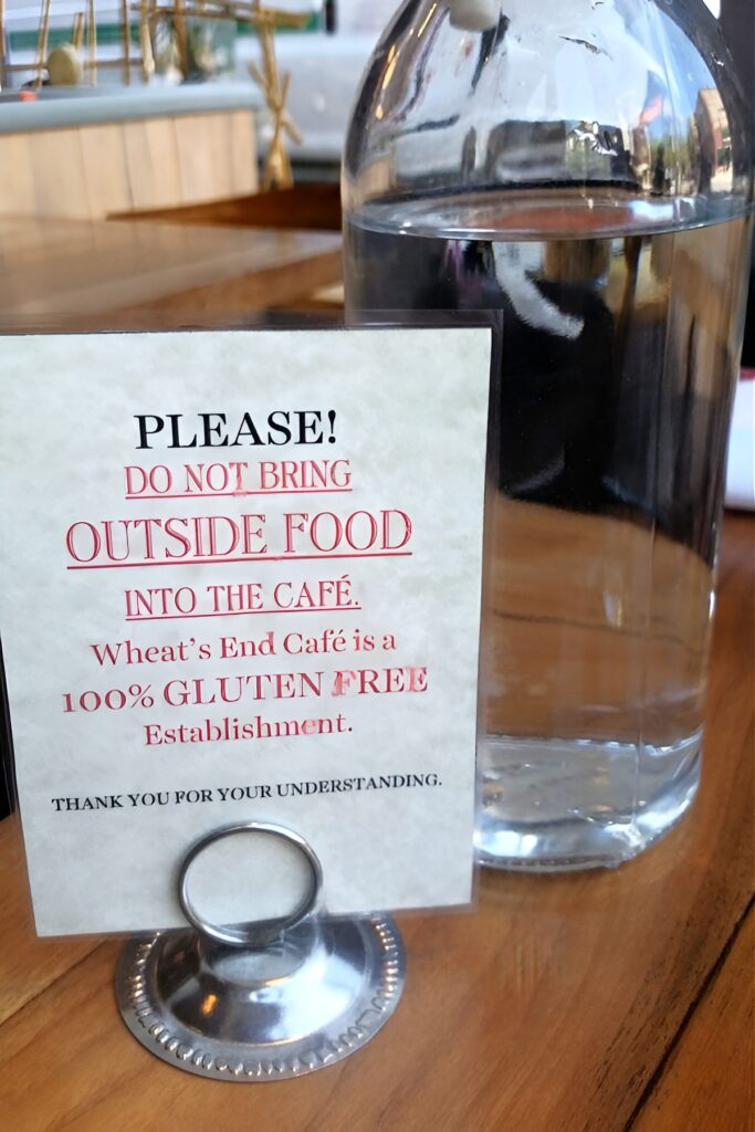 Bringing Outside Food.