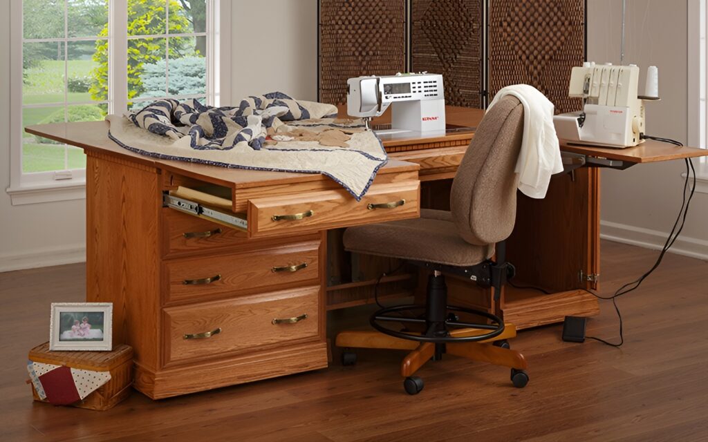 Built In Sewing Cabinets Or Fold Out Desks