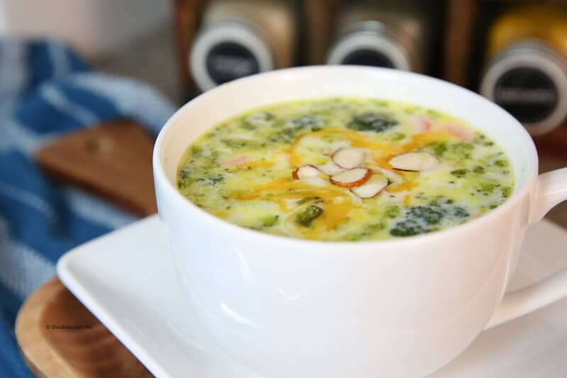 Cheesy broccoli soup theidearoom 7