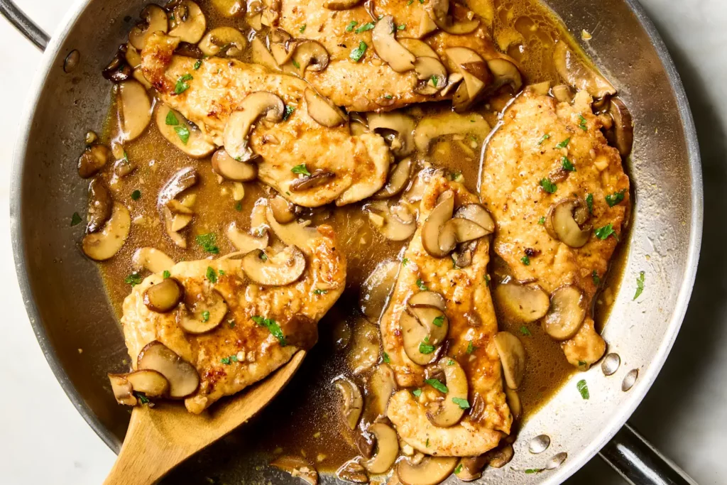 Chicken marsala 170