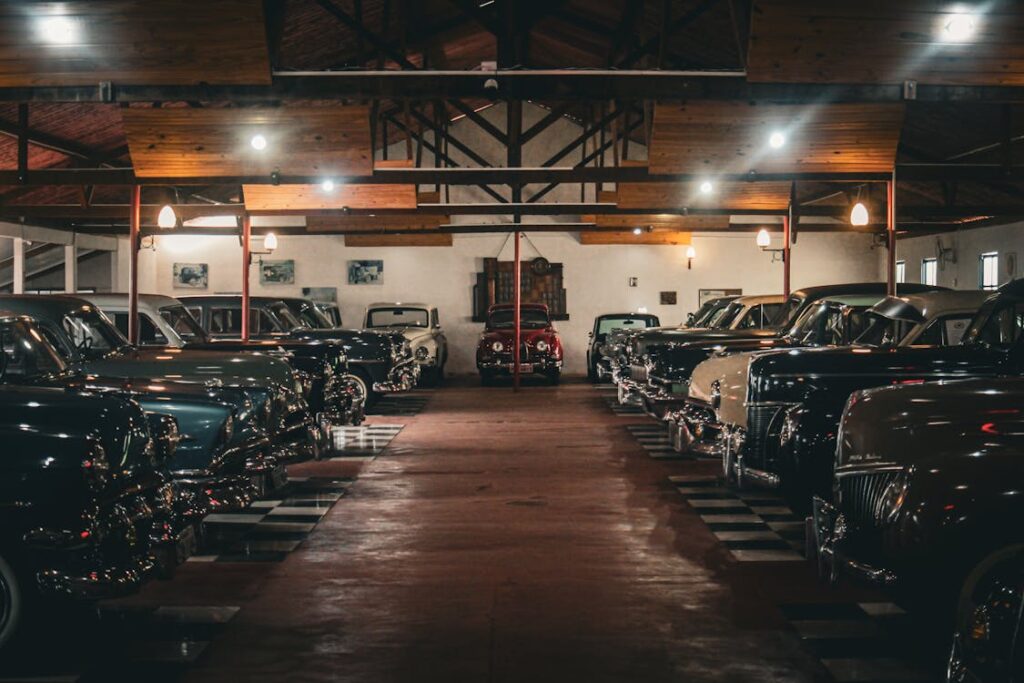 Collection of classic family cars gleams