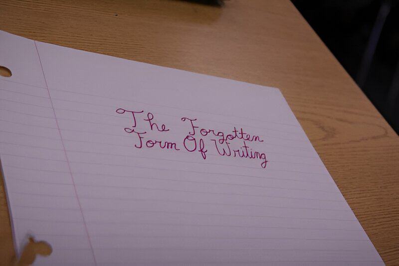 Cursive Writing