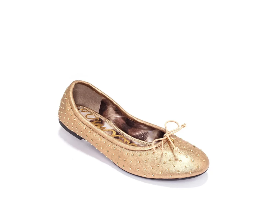 Delman Taupe Rose Sam Edelman Frankie Studded Ballet Flats Product 2 2396805 863758278