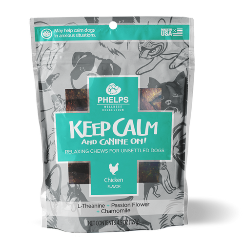 6. Phelps Wellness Collection Keep Calm & Canine On