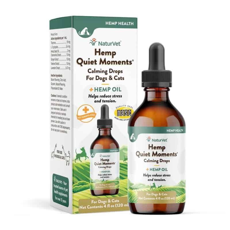 14. NaturVet Hemp Quiet Moments