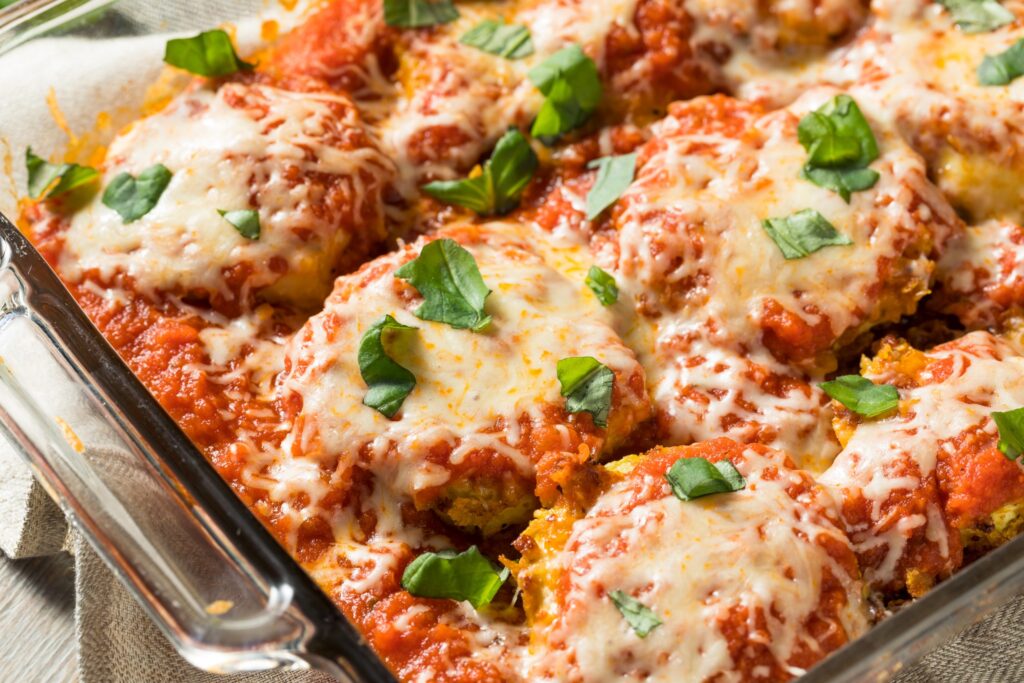 Homemade Italian Eggplant Parmesan 2021 08 26 16 20 09 Utc Scaled