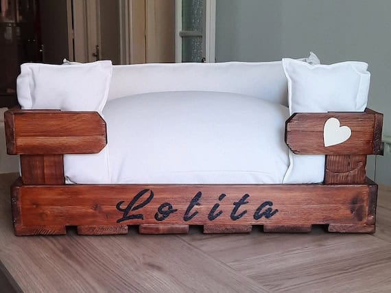 16. Personalized Dog Beds for a Custom Touch